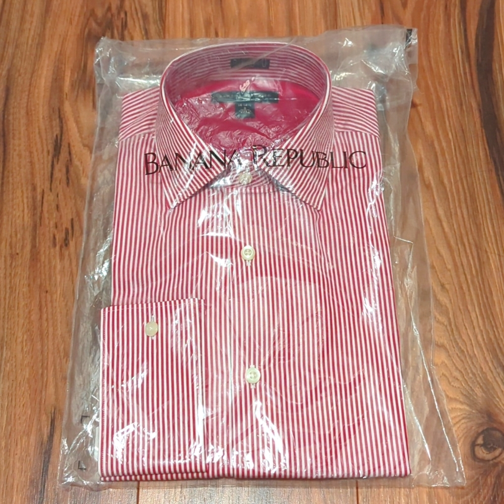 Banana Republic Mens Button Down Long Sleeve Shirt